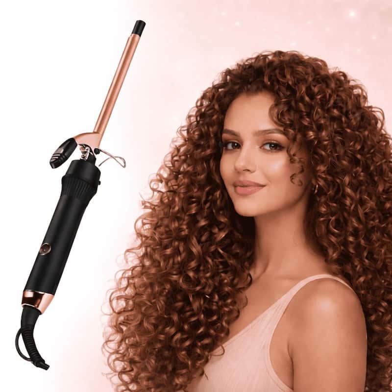 Modelador de Cachos 9mm Profissional Bivolt Cachos Definidos Sem Frizz