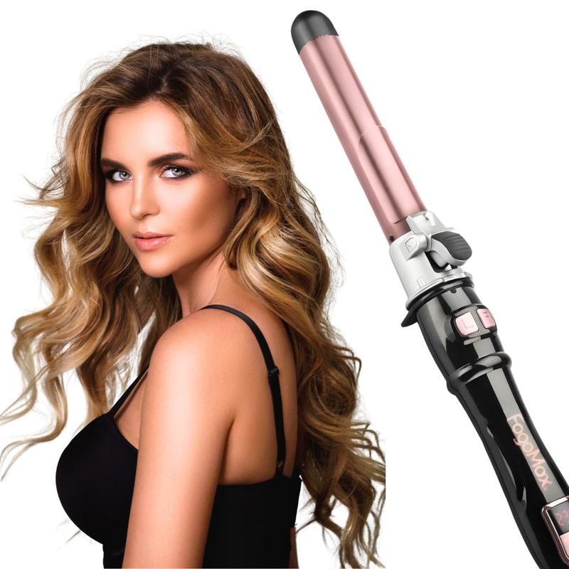 Modelador de Cachos Automático 28mm Profissional Bivolt Rapido Aquecimento Tumalina Eleve Sua Beleza