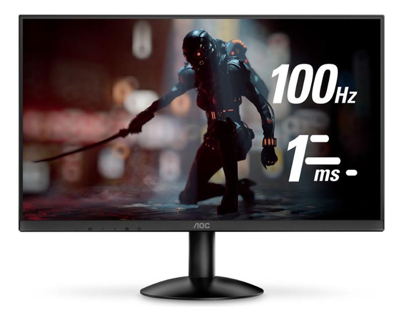 Monitor gamer led 23.8" aoc 24b30hm2 full hd 100hz vga/hdmi - preto