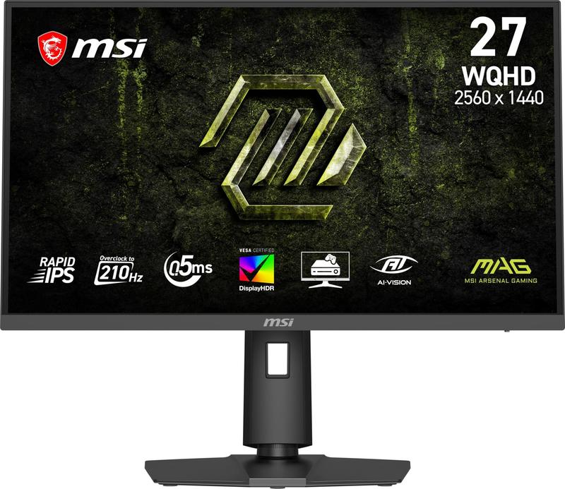 Monitor Gamer MSI MAG 275QPF E21 27" QHD 210Hz