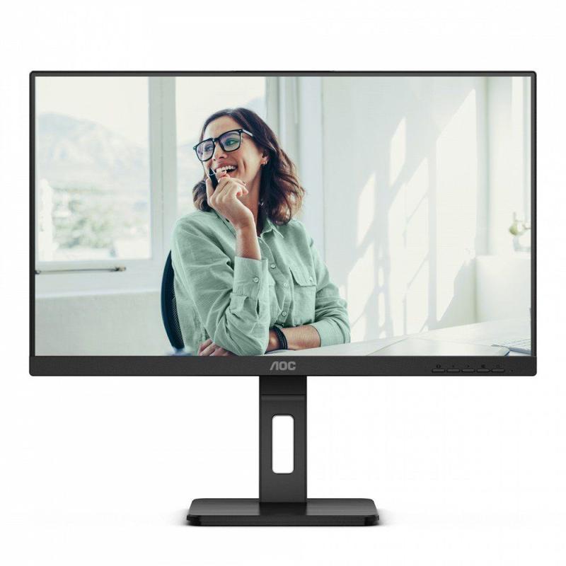 Monitor Led IPS 23,8 AOC 24E3UF 100hz Full HD Pivo Preto