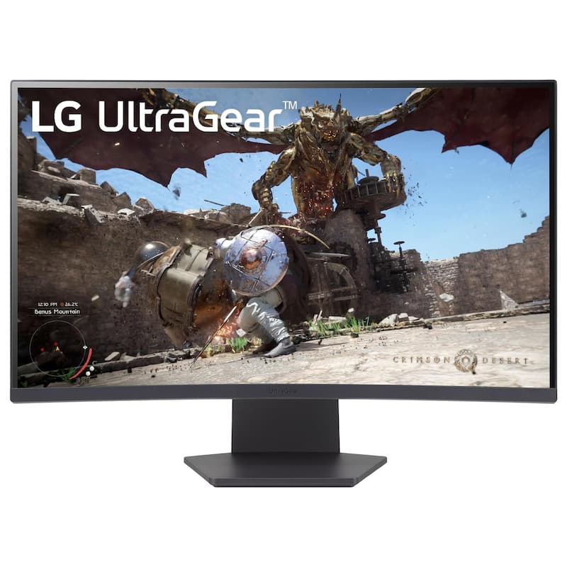 Monitor Gamer LG Ultragear 27gs60qc-b 27 Polegadas Qhd 180hz
