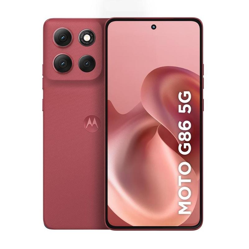 Motorola Moto G86 5G 256GB Tela 6.7 16GB Ram Boost Vermelho Cor:vermelho