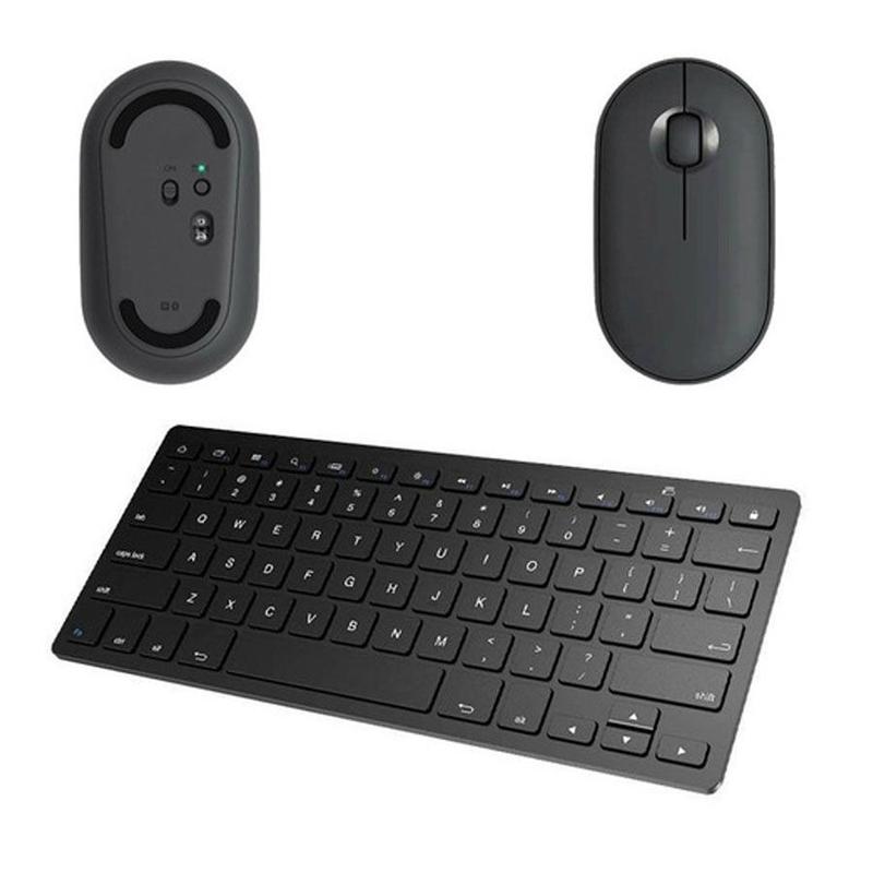 Mouse E Teclado Bluetooth Para Galaxy Tab S7 Fe T735 12,4 P
