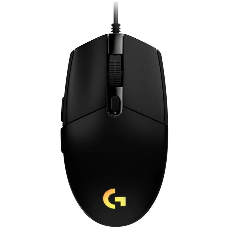 Mouse gamer logitech g203 rgb lightsync preto 910-005793