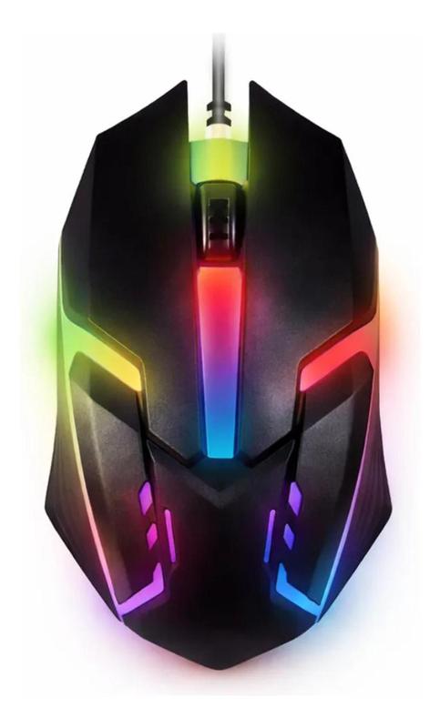 Mouse Gamer Óptico Ultra Leve Usb Led Rgb Jogo Pc Notebook3