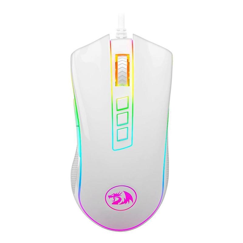Imagem do produto Mouse Gamer Redragon King Cobra 2 Lunar White RGB 24000 DPI em Magazine Luiza