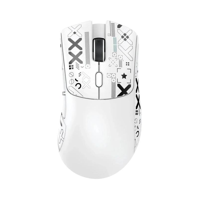 Mouse Branco Sem Fio Gamer Attack Shark R1 Paw3311 DPI 18000