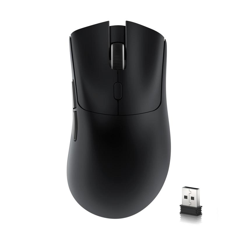 Mouse sem fio para jogos ATTACK SHARK R1 18K DPI Tri-Mode