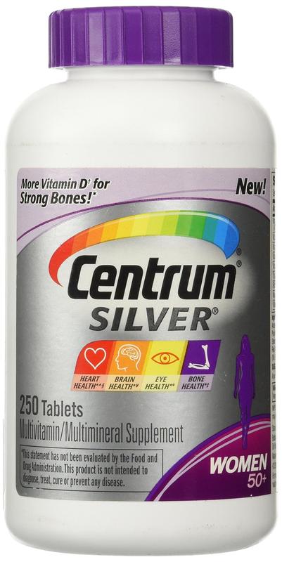 Multivitamínico Centrum Silver Women 250 comprimidos