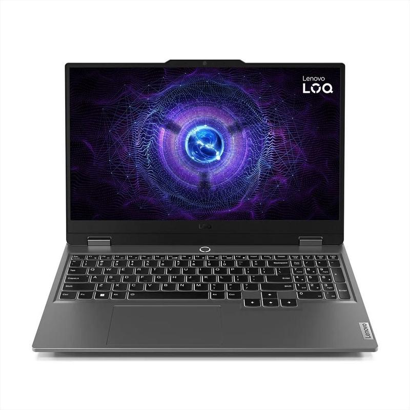 Notebook Gamer Lenovo LOQ IRX9 83KHS00000 i5-13450HX 15.6" FHD 144Hz RTX 3050 6GB 512GB SSD 8GB RAM Linux + Ubook kit 20 Livros Digitais Geek