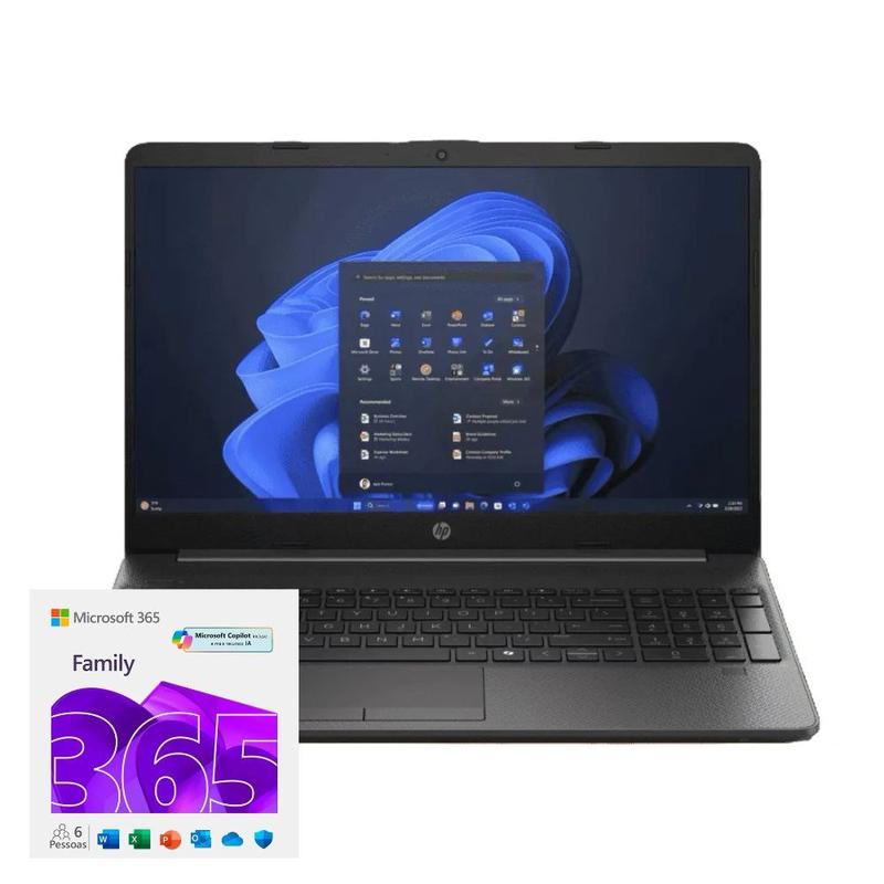 Notebook HP 250R G9 Intel Core i5 1334U 8GB SSD 256GB 15,6” Windows 11 Pro