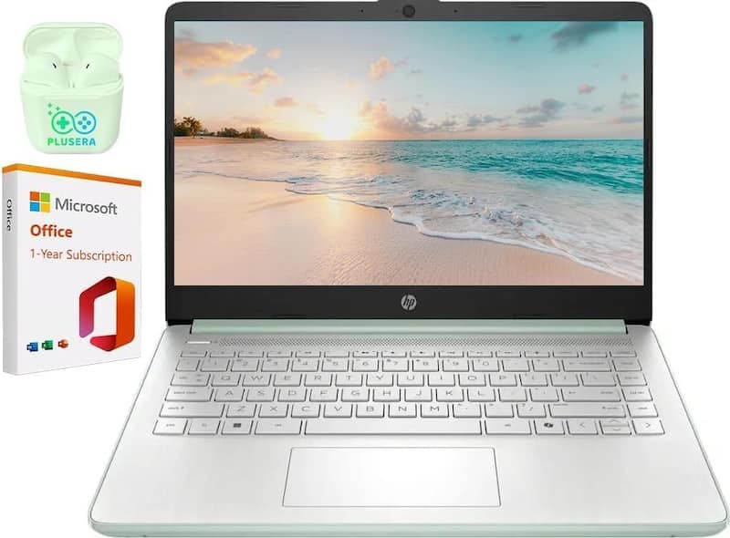 Notebook HP 36 cm N150 4 GB RAM 640 GB SSD Win11 Verde Salgueiro