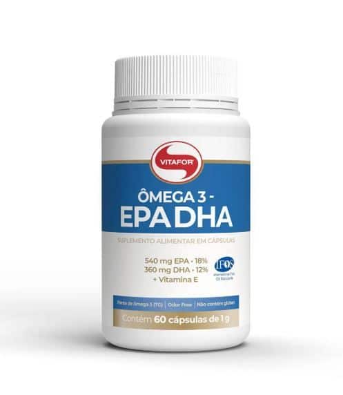 Omega 3 Com Vitamina E Epa Dha 120 Cps