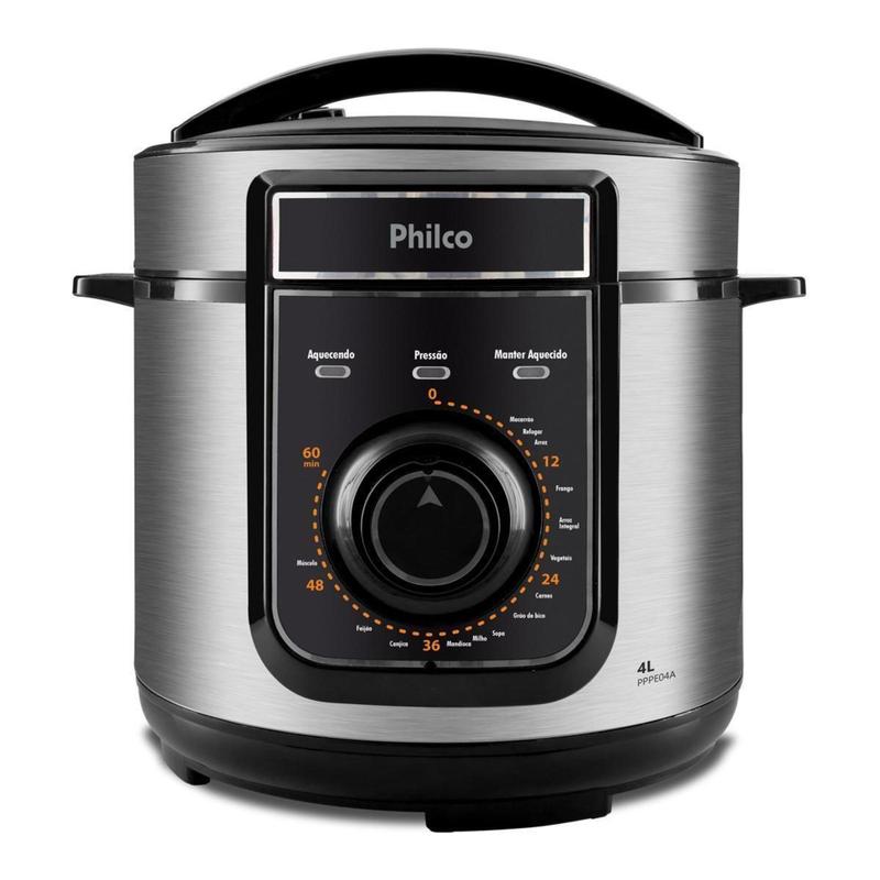 Panela de Pressão Elétrica Philco 4L 14 funções PPPE04A