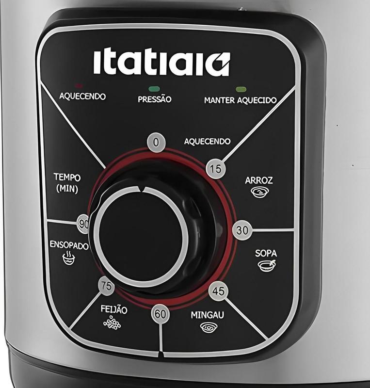 Panela eletrica pressao itatiaia 3l 127v 700w inox