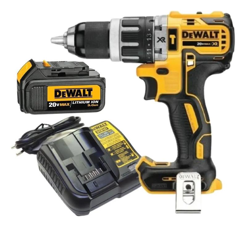 Parafusadeira e furadeira De Impacto Brushless 20v Bateria 2ah Dcd796