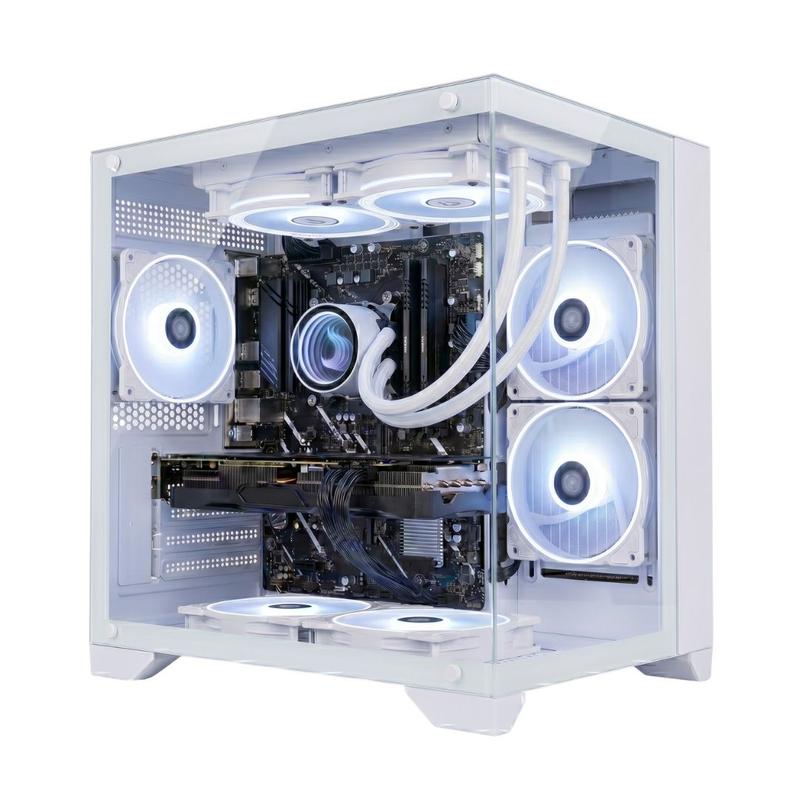 PC Gamer EPIC by BluePC - Intel Core Ultra 5 245KF, Geforce RTX 5070 12GB, 16GB DDR5, SSD 1TB M.2 NVMe, 800W 80 Plus,Branco, 5 fans RGB - PGBP-EPI1315