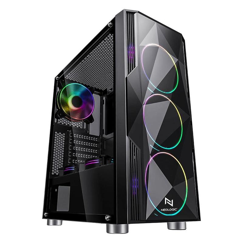 PC Gamer Intel i7 12700F 32GB DDR4 (RTX 4060 8GB) SSD 1TB M.2 600W 80 Plus, Neologic The Eras - NLI85320