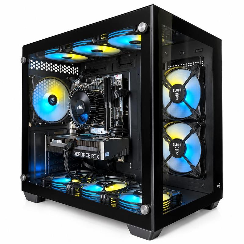 Pc Gamer Intel I9 12900f H610 64gb Ddr4 Rtx 5060 8gb Ssd 1tb Nvme