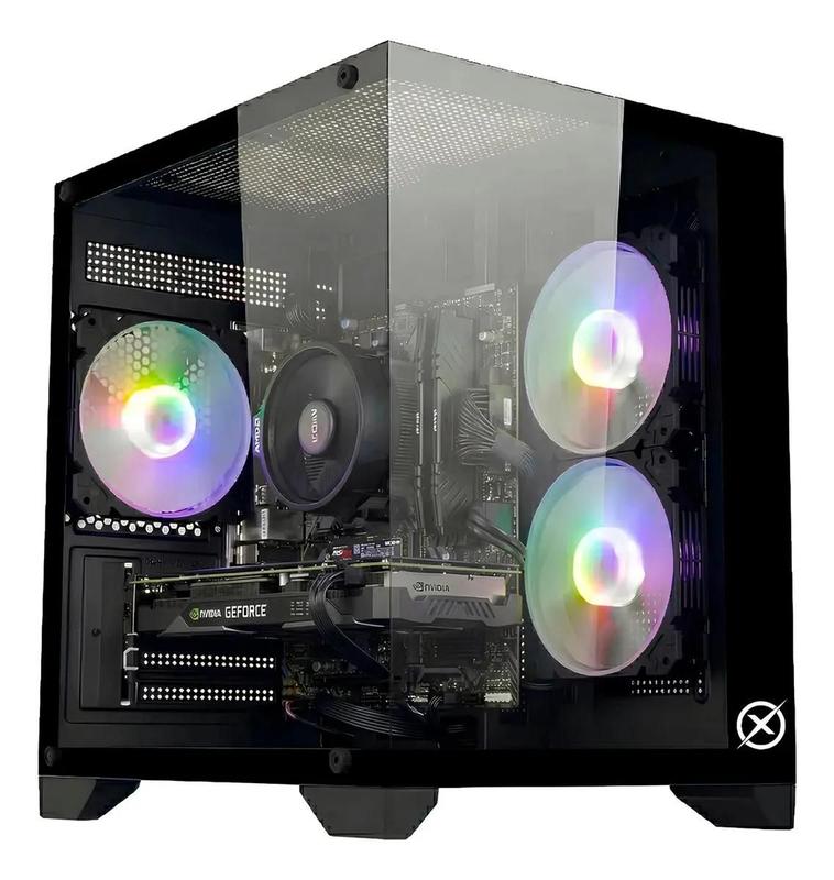 PC Gamer Ryzen 5 5500 Geforce RTX 5050 8GB 32GB Ram SSD 1TB B450 Fonte 600W 80 Plus