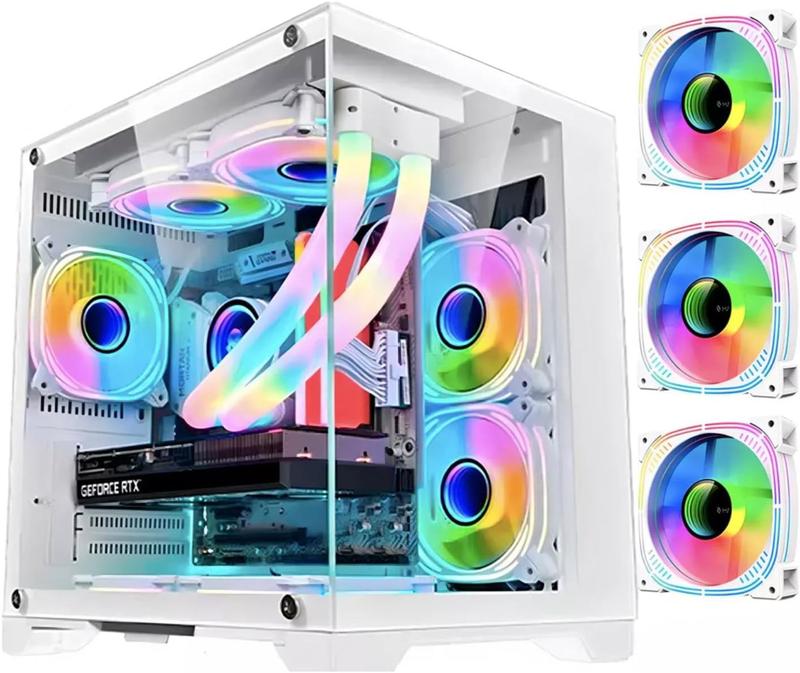 PC Gamer Ryzen 5 5600,rtx 3060 12 GB, 16GB DDR4, SSD 480gb,mb A520m,fonte 600W Gamer, Gabinete RGB
