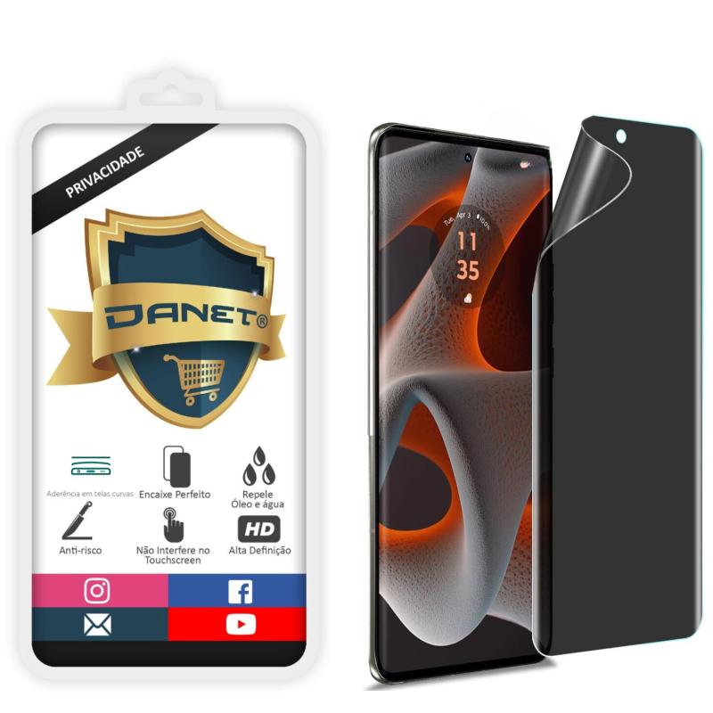 Película Danet AntiSpy Privacidade Para Motorola Edge 50 Pro