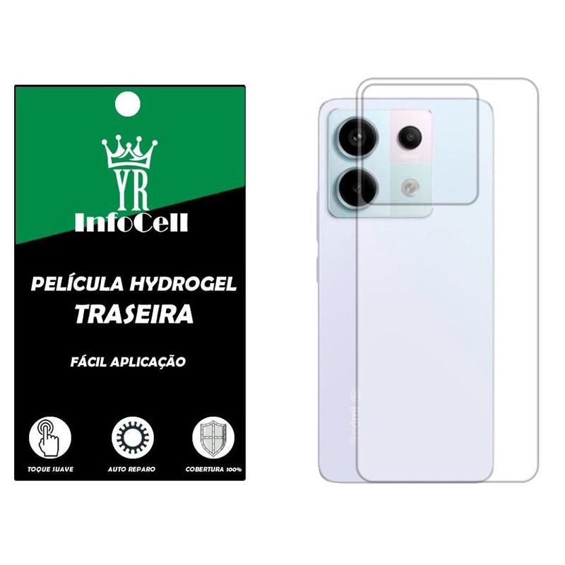 Película Hidrogel HD Verso Anti Impacto para Xiaomi para redmi Note 13 Pro 5g