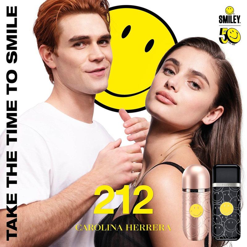212 VIP Rosé Smiley Feminino Eau de Parfum