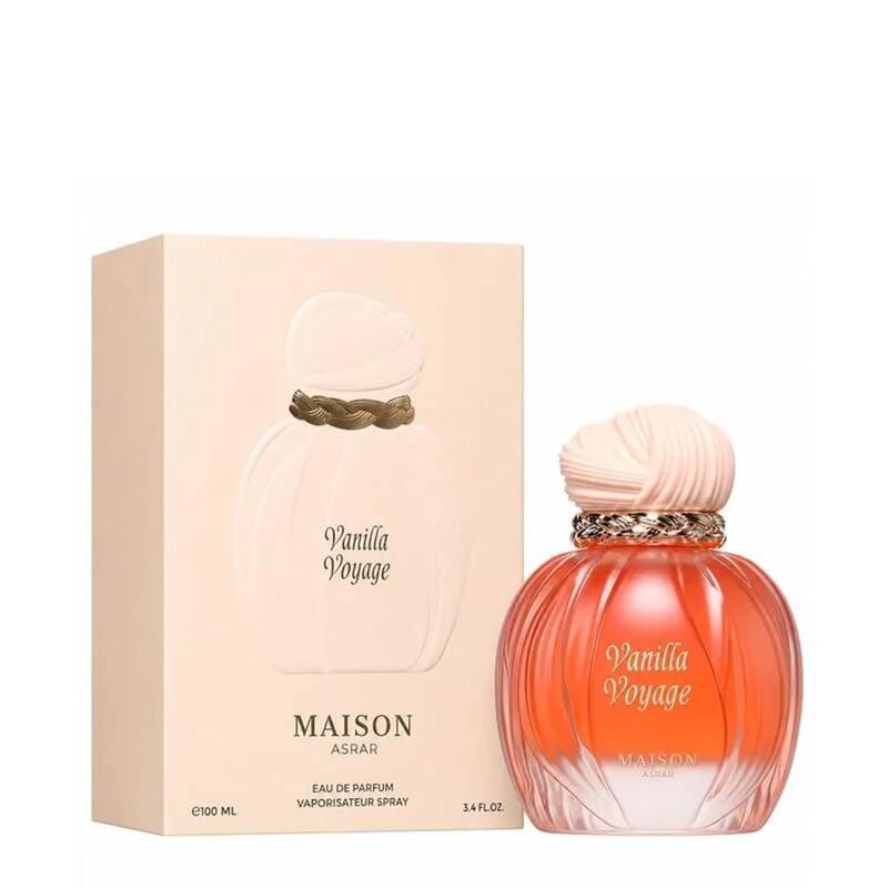 Perfume Arabe Maison Asrar Vanilla Voyage EDP 100ml Unissex Original
