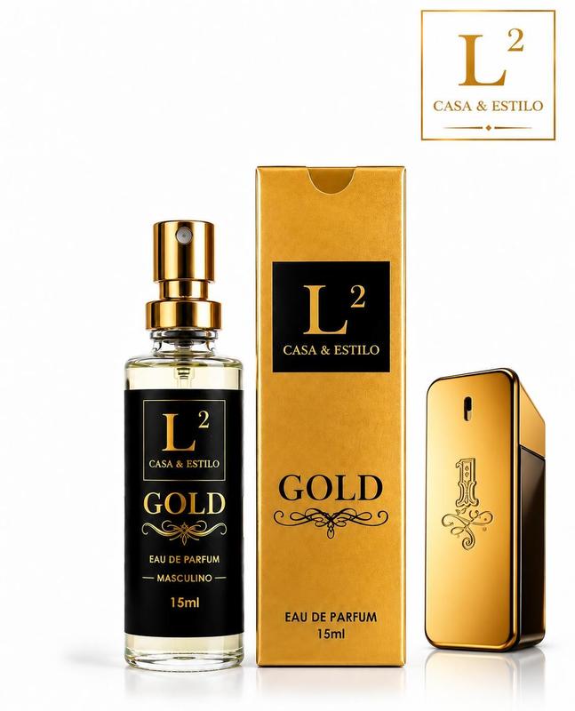Perfume L2 Gold Masculino Eau De Parfum 15ml L2 Casaestilo