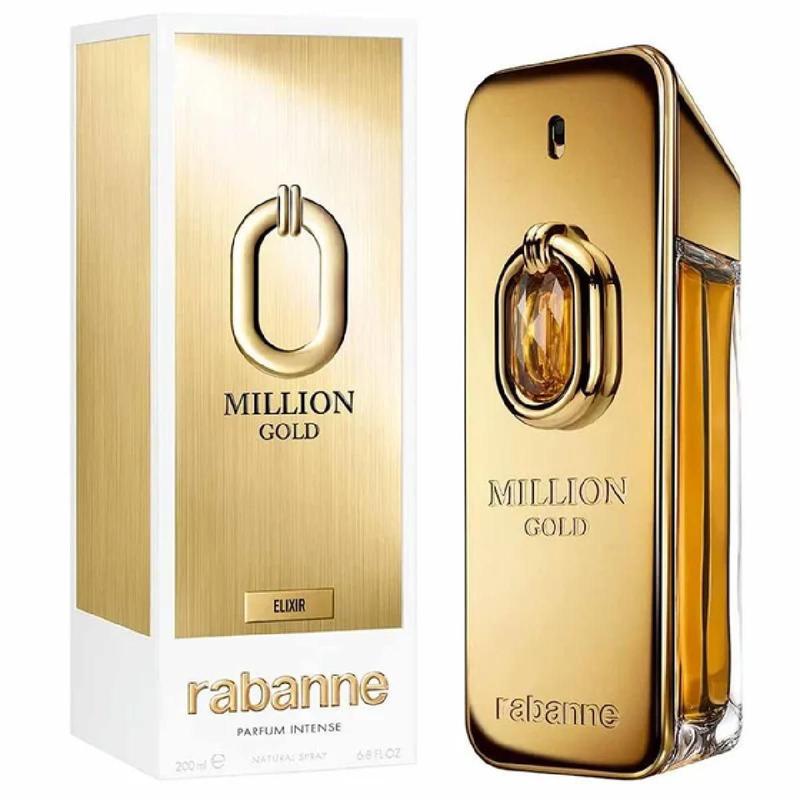 Perfume rabanne masculino 1 million gold elixir parfum intense