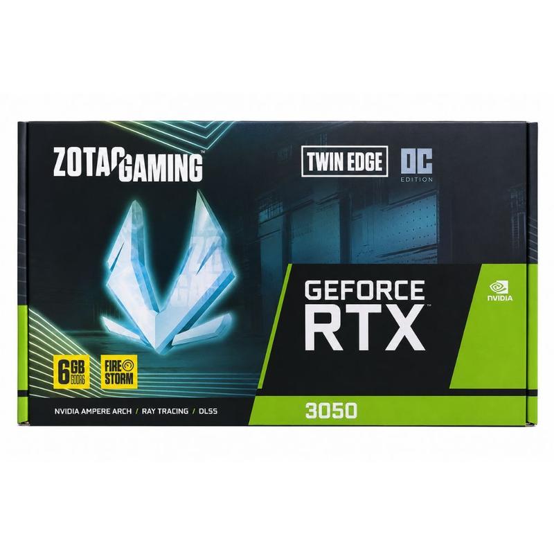 Placa De Video Rtx 3050 6GB Twin Edge OC GDDR6 98 Bits Zotac