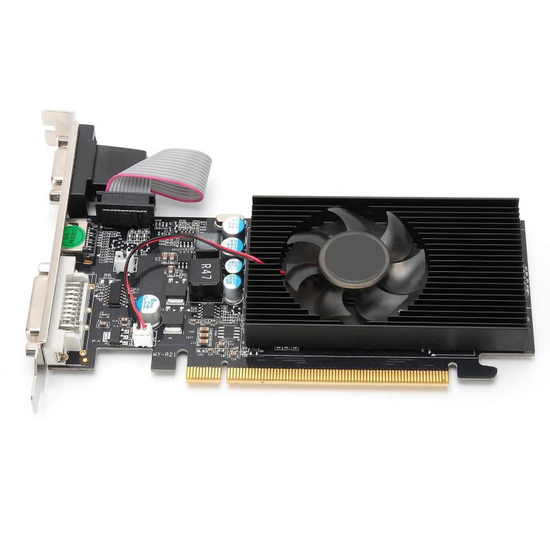 Placa gráfica Tangxi PCI E 2.0 1GB de memória de vídeo DDR2 GT210