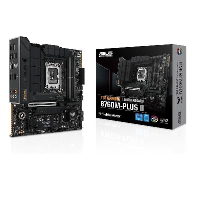 Placa Mae Asus B760M-Plus Ii Tuf Gaming Intel 1700 Ddr5 Matx M.2 Nvme