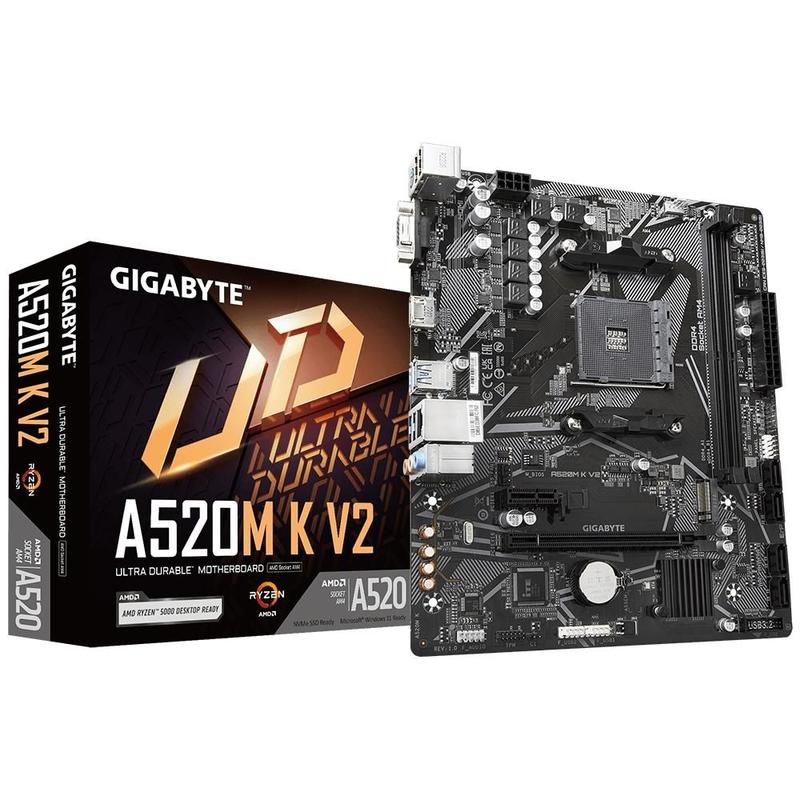 Placa mae gigabyte a520m k v2