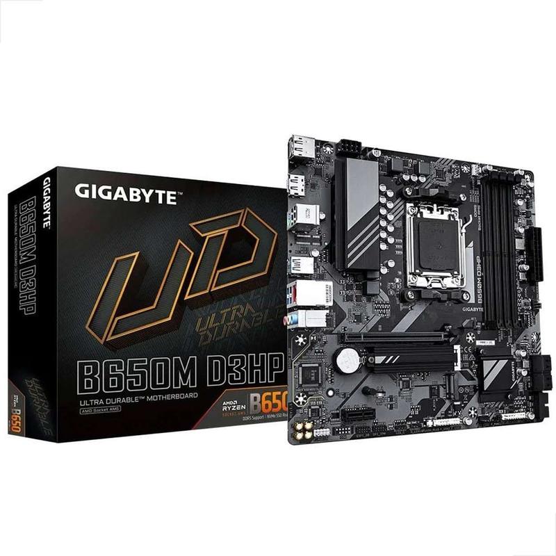 Placa Mãe Gigabyte B650M D3HP mATX M.2 AM5 DDR5