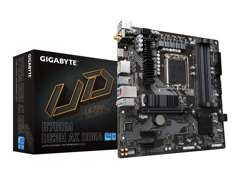 Placa-mãe Gigabyte B760M DS3H AX DDR4 Lga1700 Wifi 6E