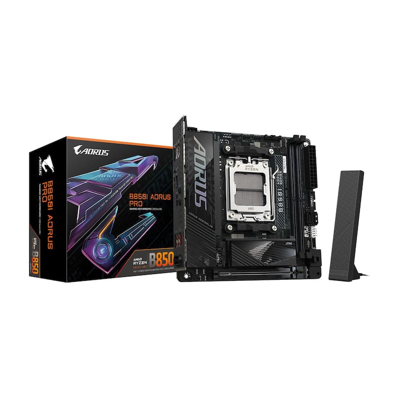 Placa-mãe Gigabyte B850I Aorus Pro Mini-itx DDR5 Pcie 5.0