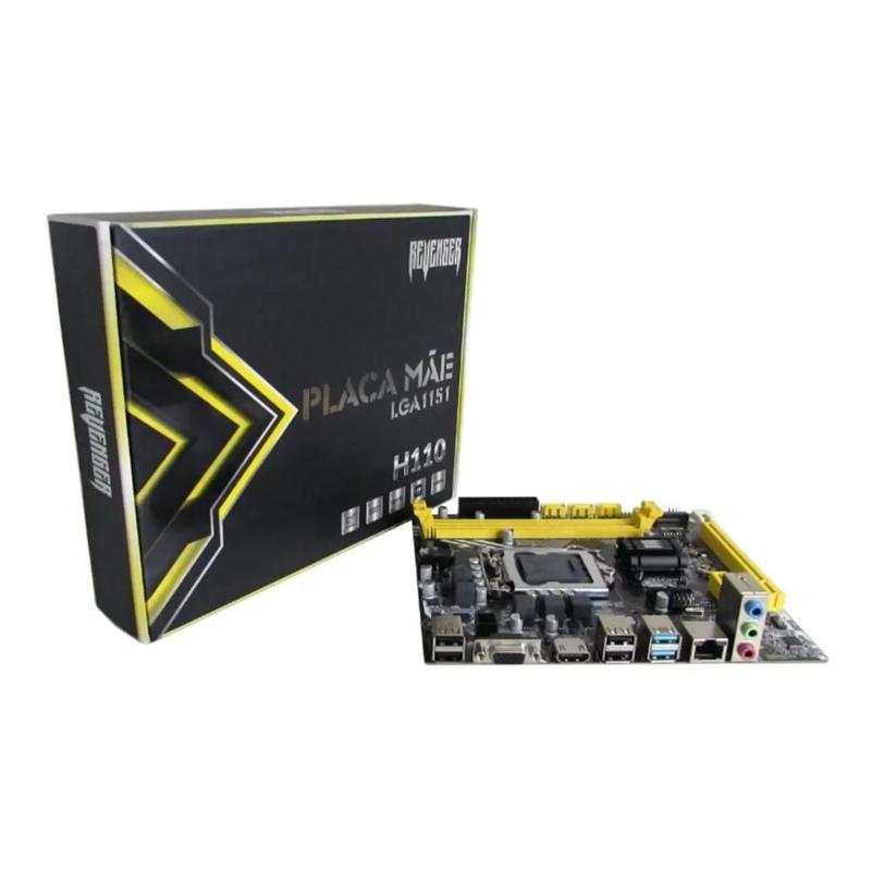 Placa Mae H110 Knup G-h110 6ª E 7ª Gerações Intel Box