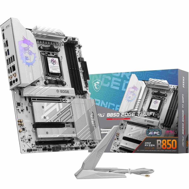 Placa-mãe MSI MPG B850 Edge TI WiFi ATX para AMD Ryzen
