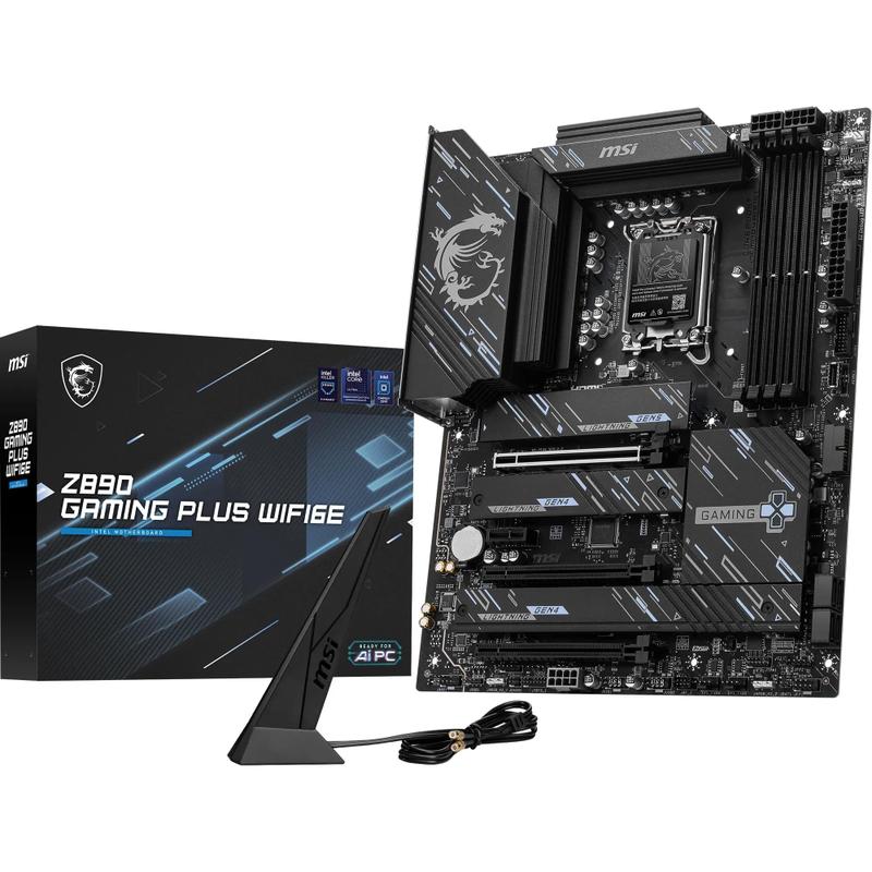 Placa-mãe MSI Z890 Gaming Plus WIFI6E DDR5