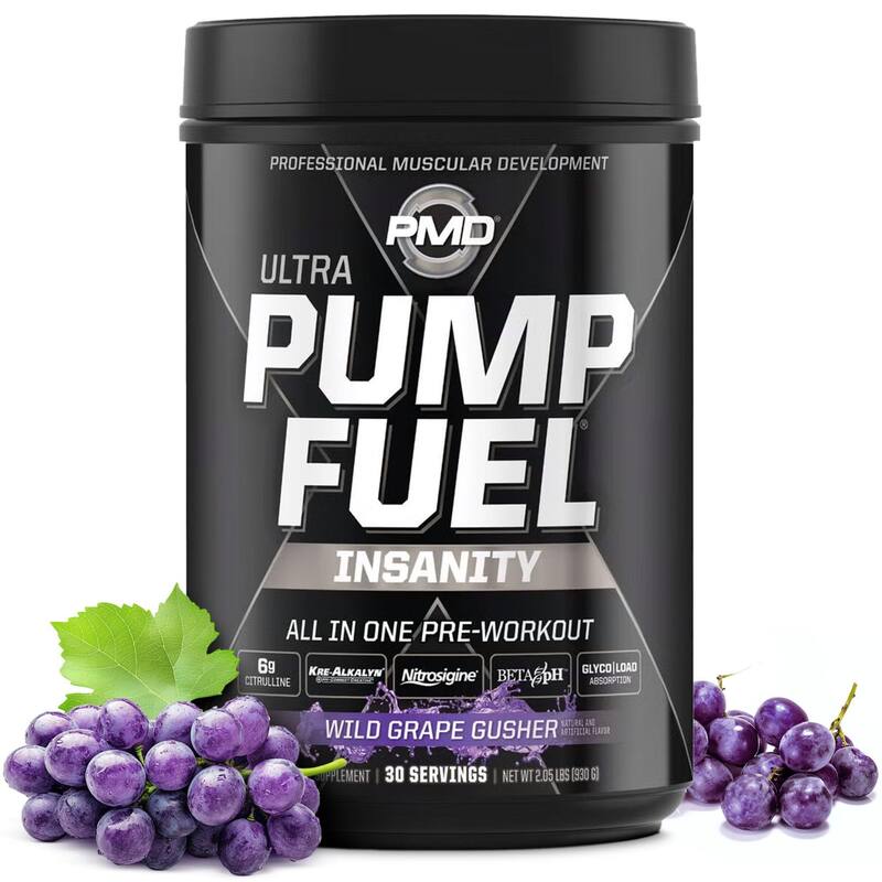 Pó de pré-treino PMD Sports Pump Fuel Ultra Insanity
