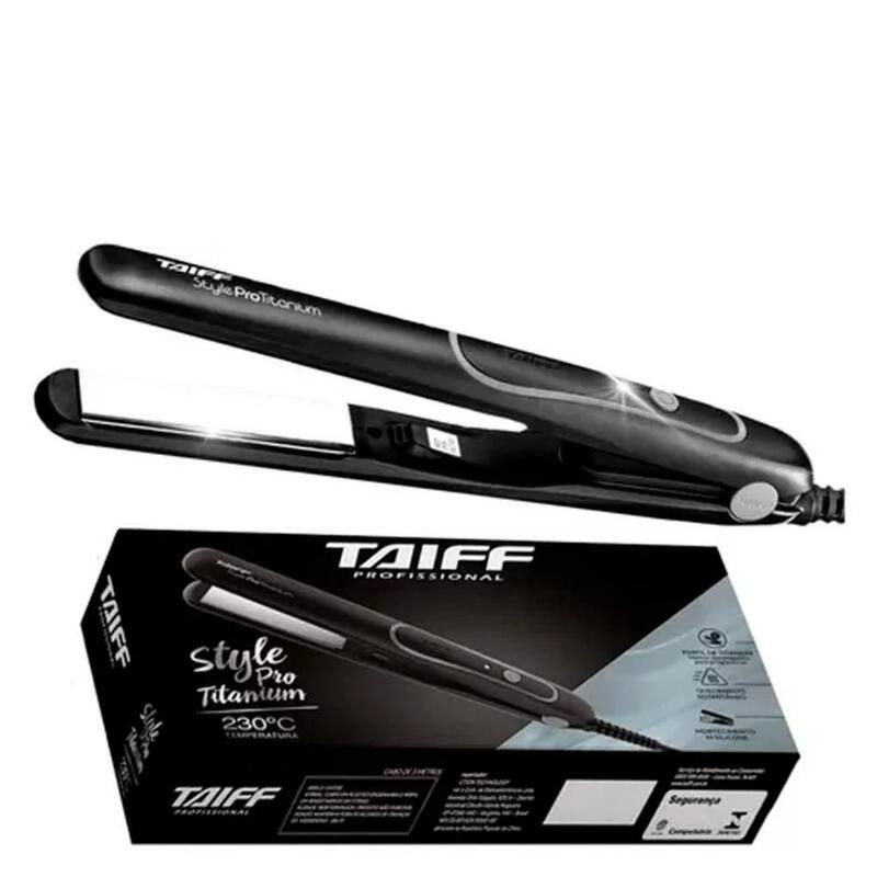 Prancha taiff profissional style pro titanium 230c