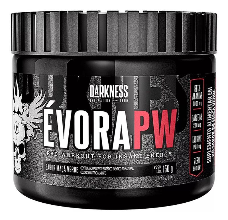 Pré Treino Darkness Evora Pw 150g