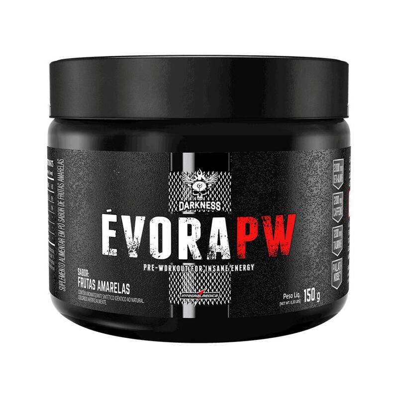 Pré Treino Évora PW Integralmedica com cafeina