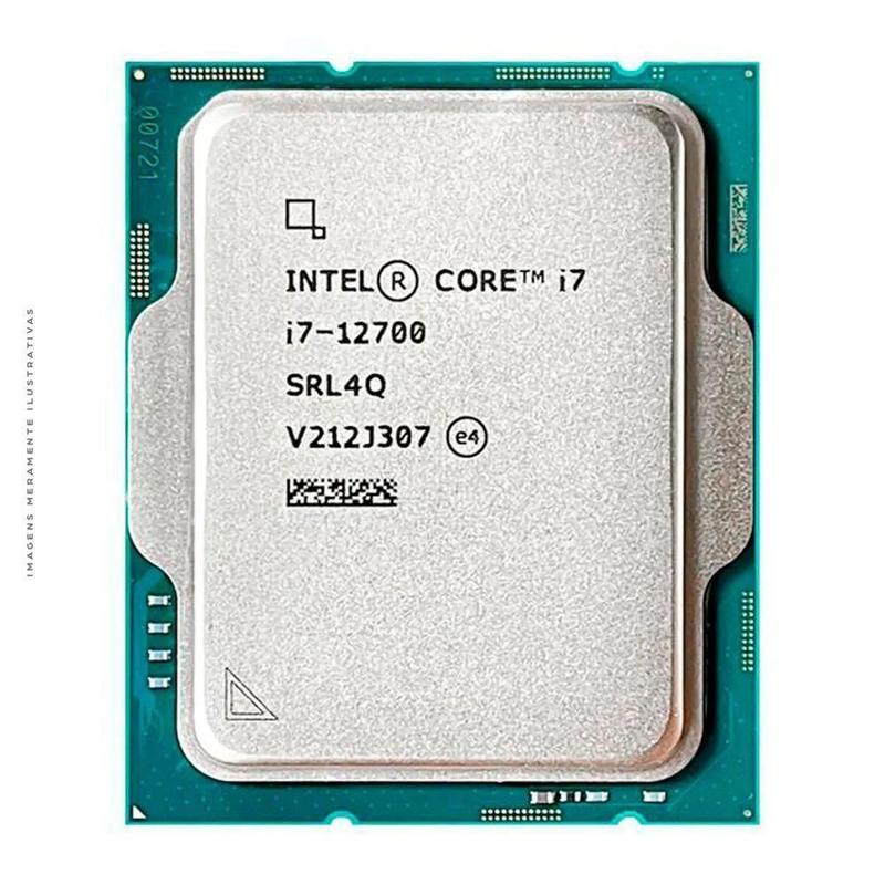 Processador Core I7-12700KF Socket 1700 12 Núcleos 3.6GHz Intel