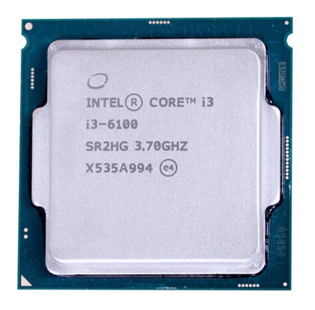 Processador Intel Core i3 6100 3. 7GHZ 3MB LGA 1151 Oem S/ Cooler