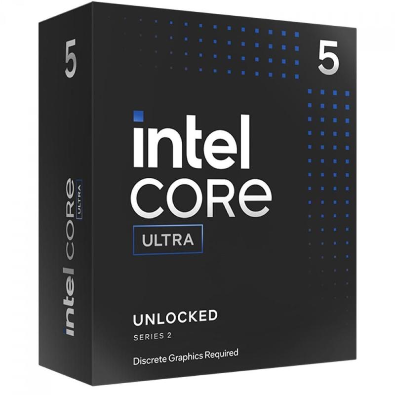 Processador Intel Core Ultra 5 245kf Série2 Lga 1851 3.6 Ghz Base 5.2 Ghz Max 24 Mb Cache 14-core 14-threadsBx80768245kf