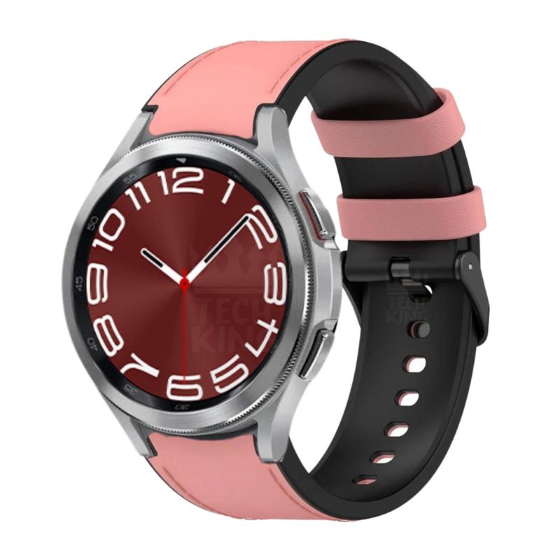 Pulseira Para Galaxy Watch6 Classic 43mm - Couro Artificial